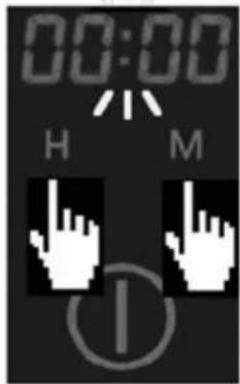 ORANIER EBS 9892 04 - Schritt „Einstellen der Uhrzeit“ - 1