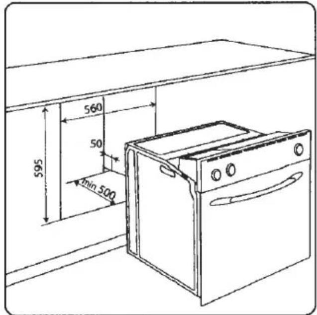 ORANIER EBS 9843 04 - Einbau des Backofens - 1