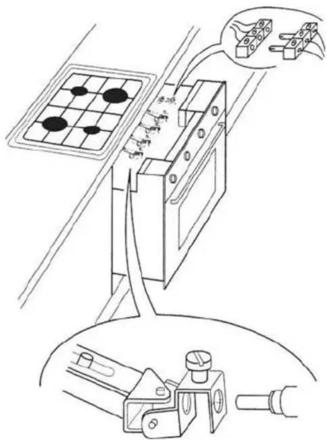 ORANIER EBS 9824 04 - Die Netzanschlussleitung muss so lang sein, dass folgende Bedingung erfüllt ist: - 1