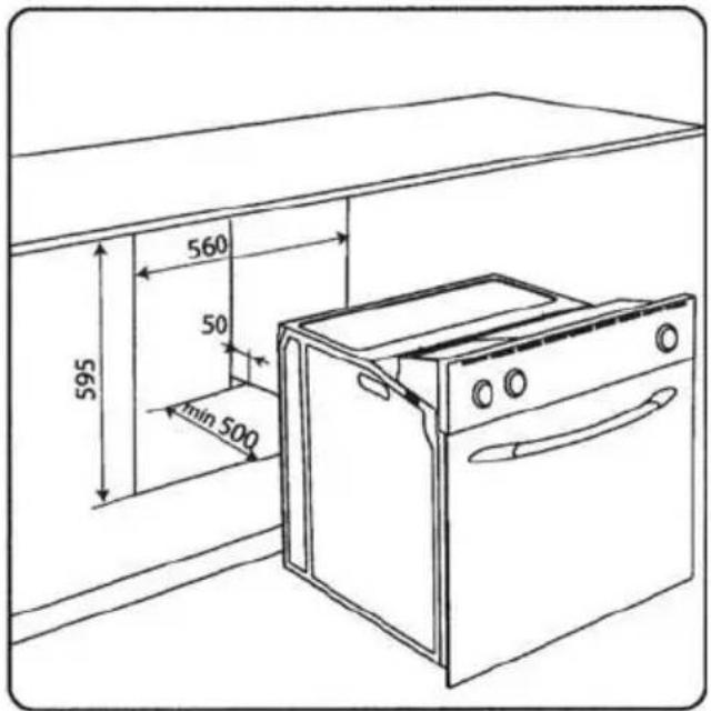 ORANIER EBS 9814 04 - Einbau des Backofens - 1