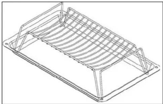 ORANIER EBP 9884 06 - Kippsicherer Rost - 2