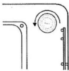 ORANIER EBR 7070 Rustico - Glühbirne der Backofenbeleuchtung auswechseln - 1