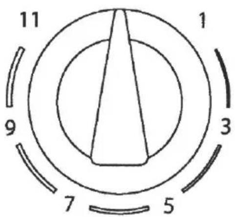 ORANIER EBH 9817 04 - Heizart-Wahlschalter - 1