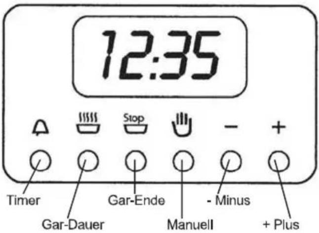 ORANIER EBH 9826 04 - Halbautomatischer Betrieb (Gar-Ende) - 1