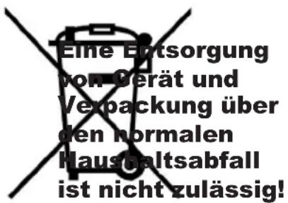 ORANIER Molan Isola 90 E-V - Hinweise zur Entsorgung - 1