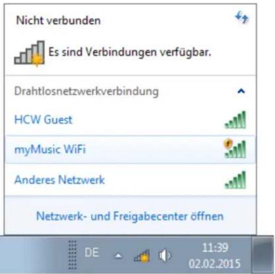 HAUPPAUGE MyMusic Wi-Fi - Einrichtung des Netzwerks über einen Windows PC oder Mac Computer - 2