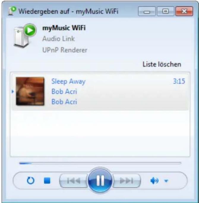 HAUPPAUGE MyMusic Wi-Fi - Musik mit dem Windows Media Player auf myMusic Wi-Fi wiedergeben - 2