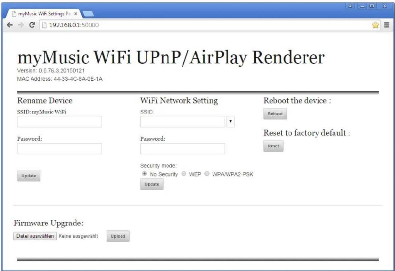 HAUPPAUGE MyMusic Wi-Fi - Firmware aktualisieren - 3