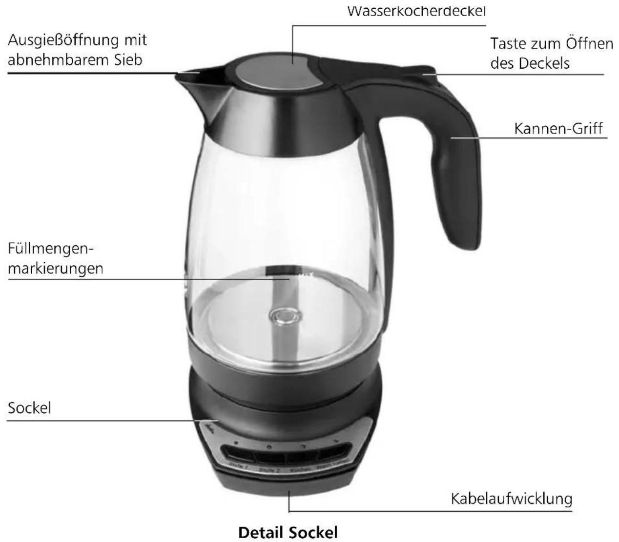 Studio GT-WKG-04 - Teile und Bedienelemente - 1