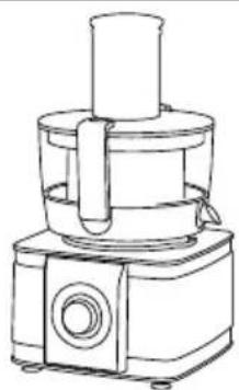 Studio GT-FP-05 - MULTIFUNKTIONALE KÜCHENMASCHINE INKL. HOCHWERTIGEM ENTSAFTER - 2