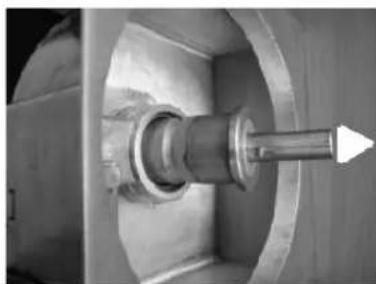 Krefft KU 2-5 E - Ausbau der An- triebsnabe - 2