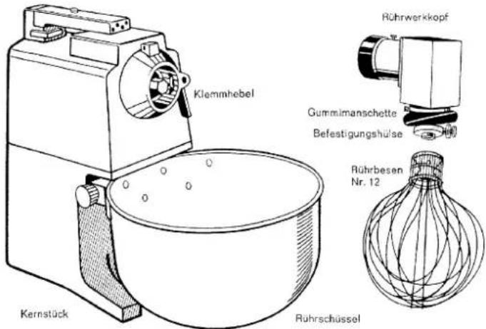 Krefft G 23 - Rühr - und Schlagwerk R 2 - 1