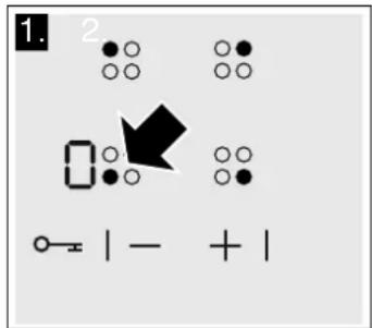Belion EKK604T10 - Setting the heat setting - 1