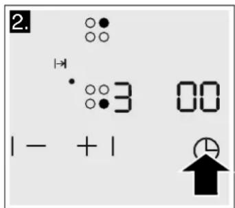 Belion EKK604T10 - Setting the cooking time: - 1