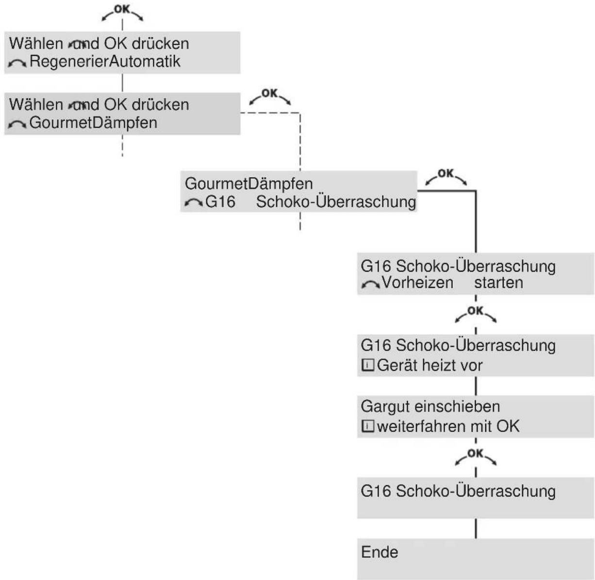 V-ZUG CombiSteam SL - Rezept mit Vorheizen - 1