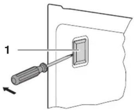V-ZUG Combair XSLP - Halogenlampe ersetzen - 2