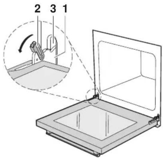 V-ZUG Combair XSEP - Gerätetür entfernen - 2