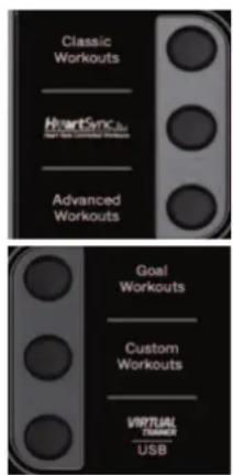 Life Fitness C3 Track - 4.20KPROGRAMMAUSWAHLTASTEN - 1