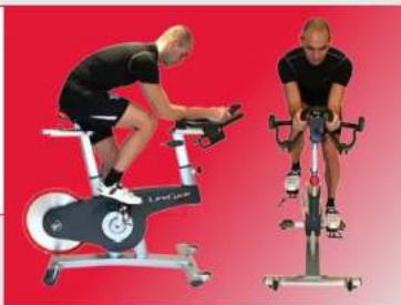Life Fitness Lifecycle GX - POSITION 2 (BERGFAHRTEN, JUMPS, FAHREN IM STEHEN, SPRINTS) - 2