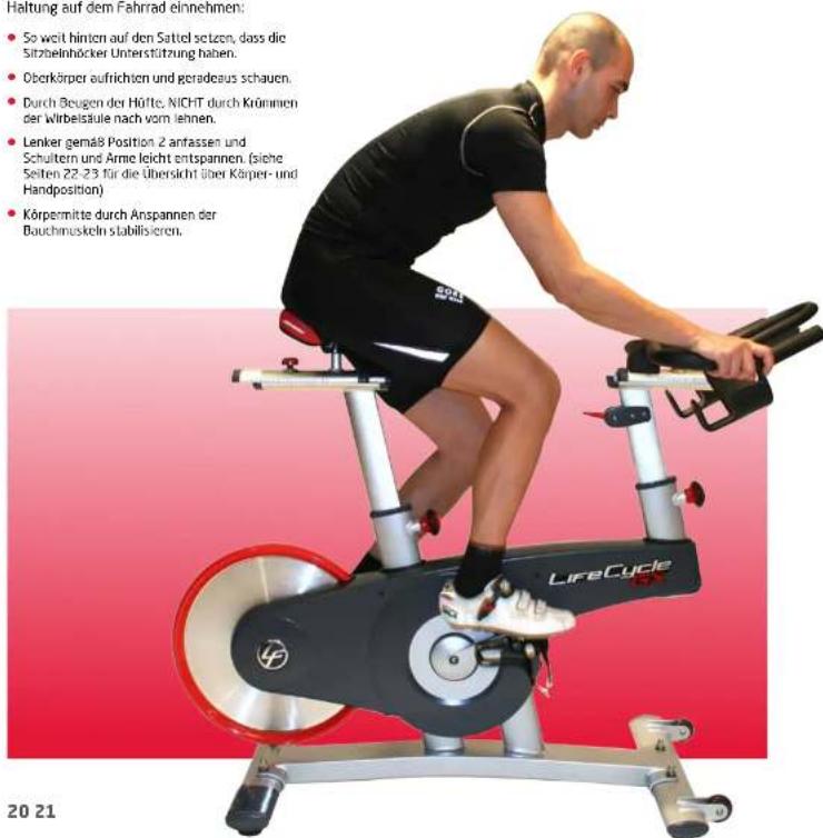 Life Fitness Lifecycle GX - DIE RICHTIGE TRETTECHNIK - 1
