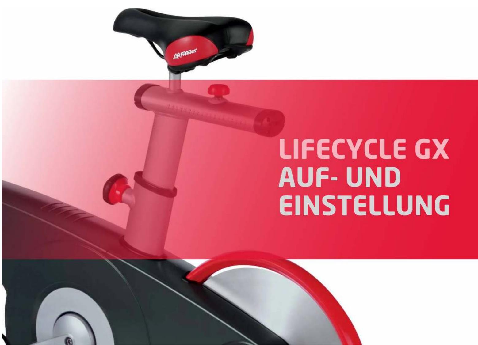 Life Fitness Lifecycle GX - WICHTIGE SICHERHEITSHINWEISE - 3