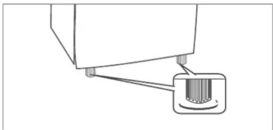 Hanseatic HGS 8555A2 - Gefrierschrank ausrichten - 1