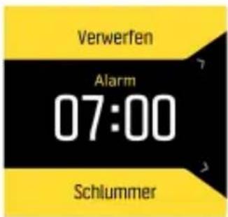 Verwerfen Alarm 07:00 Schlummer
