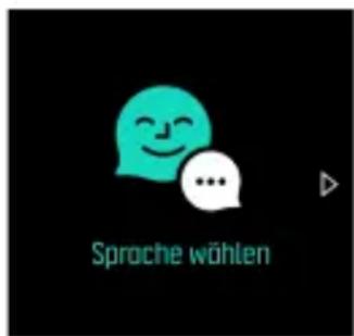 Sprache wählen