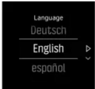Language Deutsch English español