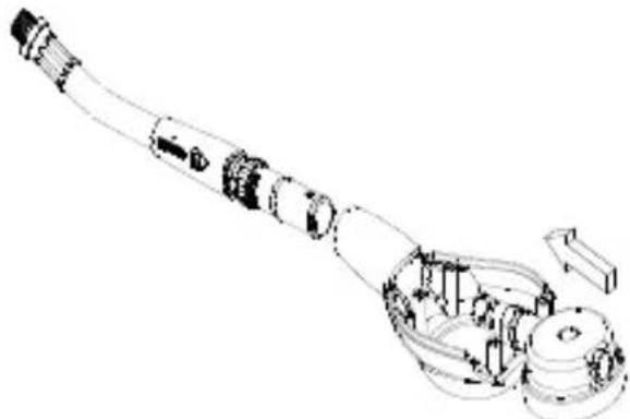 SUUNTO COMBO - CB - CB-ONE Module Assembly when using the SUUNTO Quick Release - 1