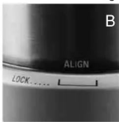 B ALIGN LOCK....