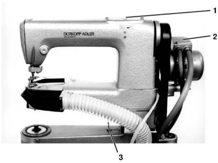 Dürkopp Adler 971-805 - Elemente am Beschneidkopf - 1