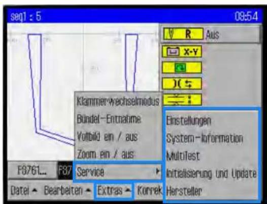 Dürkopp Adler 906 - Technische Einstellungen prüfen und ändern - 1