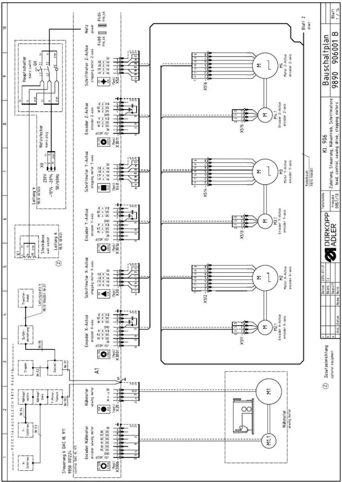 Dürkopp Adler 906 - Anhang - 1