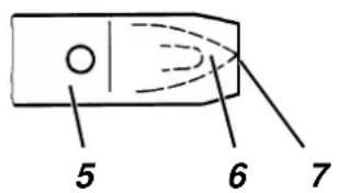 Dürkopp Adler 743-422 - Hakenmesser - 2