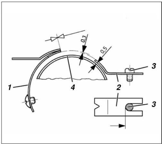 Dürkopp Adler 743-422 - Fadenleitblech - 2