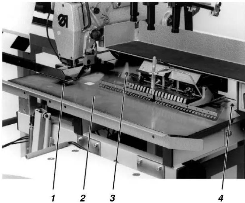 Dürkopp Adler 743-422 - Stoffgleitblech entfernen - 1