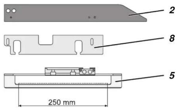 Dürkopp Adler 743-441 - Bauteile der Teilesätze - 1