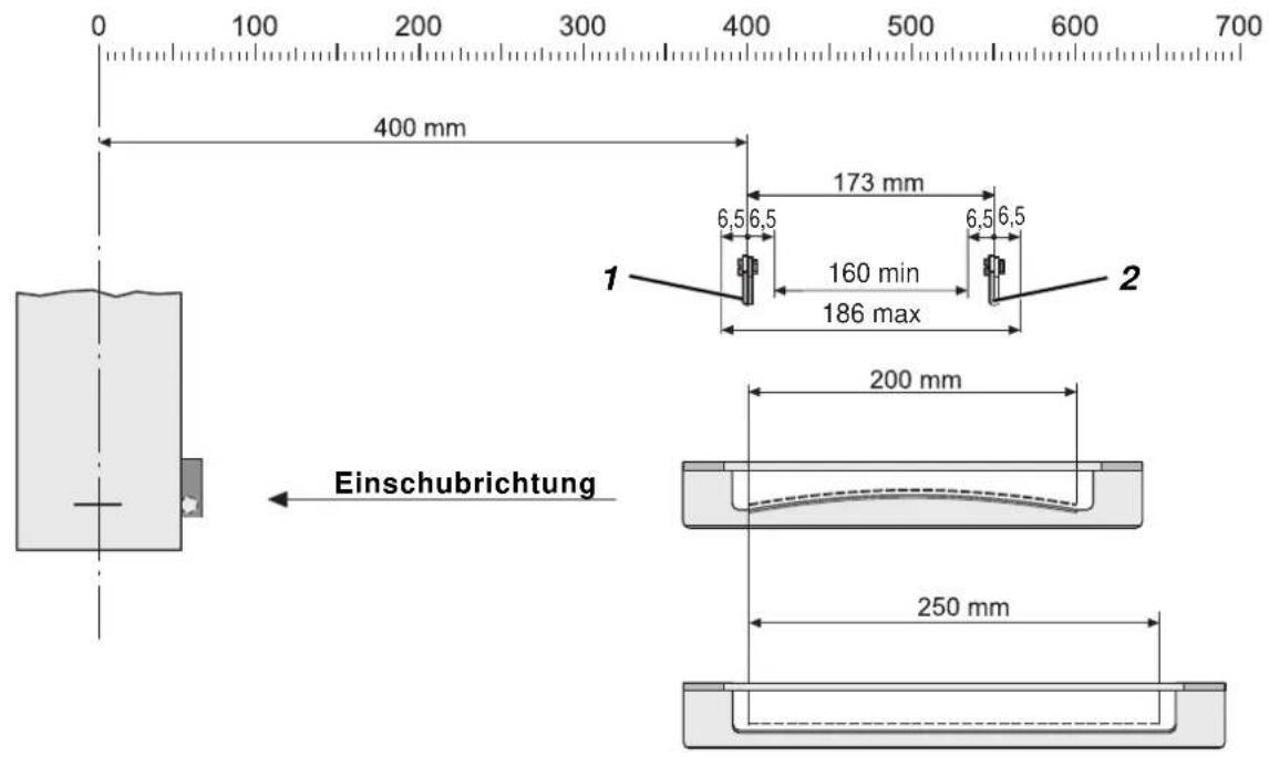 Dürkopp Adler 743-441 - Scheren zum Einschneiden des Nahtüberstandes - 1