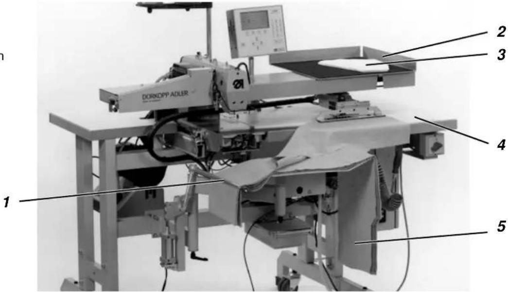 Dürkopp Adler 743-441 - Einlegevorgang auflösen - 2