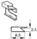 Dürkopp Adler 4181i-3 - Einsetzbare Messer - 4