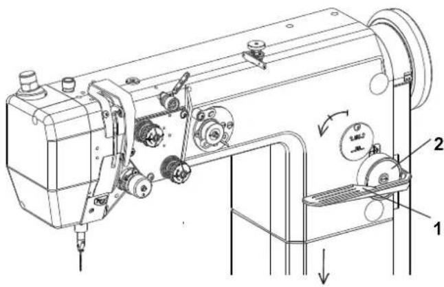 Dürkopp Adler 4181i-3 - Rollfußlüftung - 2