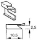 Dürkopp Adler 4181i-3 - Einsetzbare Messer - 1