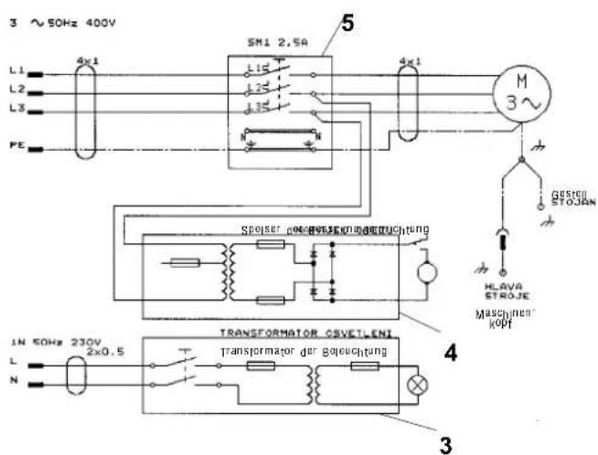Dürkopp Adler 4181i-3 - 4'2'1 Speisung 1 x 230 V - DC motor - 8