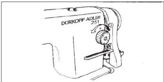 Dürkopp Adler 251-140042 - EINSTELLEN DER STICHLÄNGE - 2