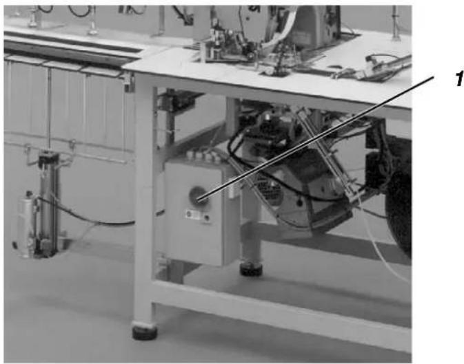 Dürkopp Adler 1967 - Maschine einschalten - 1