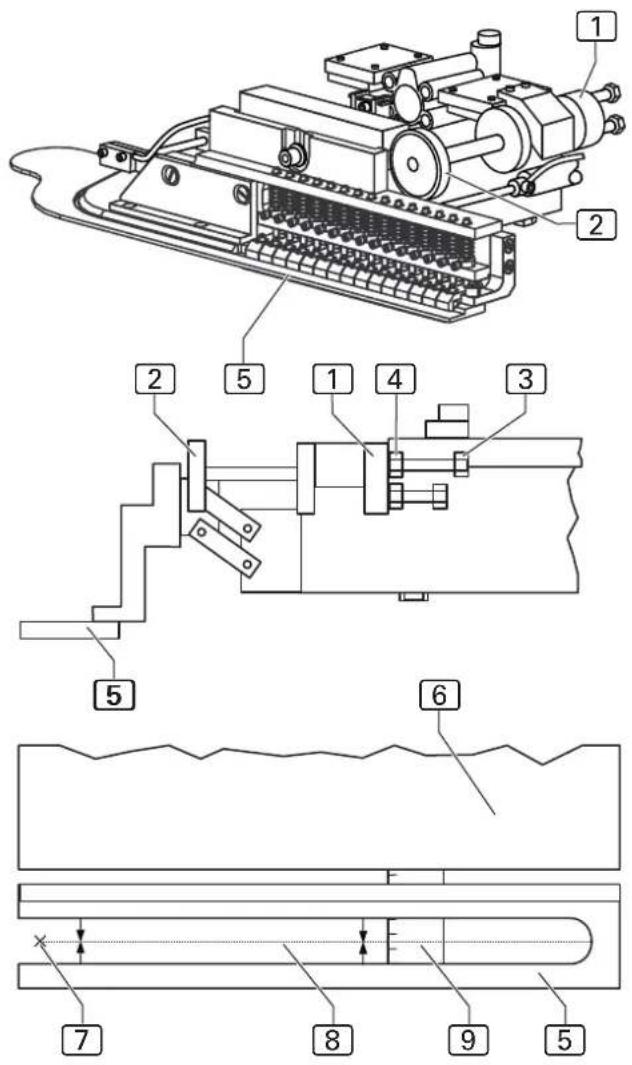 Dürkopp Adler 1911-5 - Absteppbreite ändern: - 1