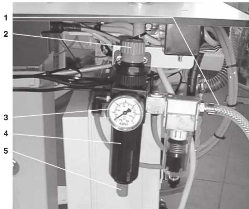 Dürkopp Adler 1500-70 - Luftdruck einstellen - 1