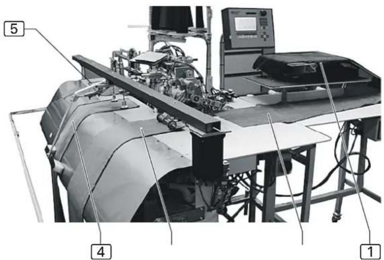 Dürkopp Adler 1360 - Bedienung - 6