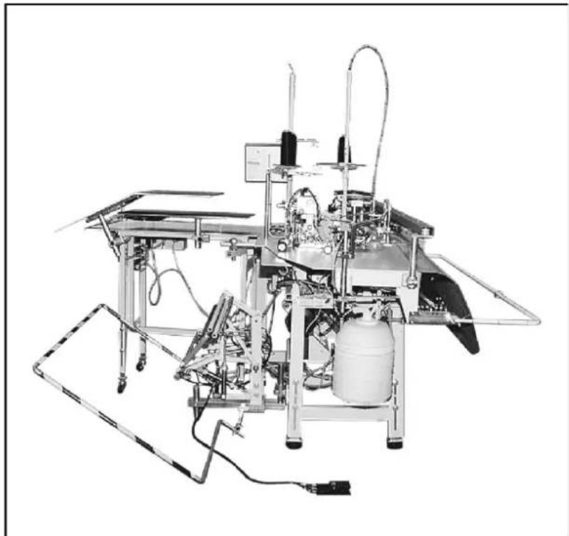 Dürkopp Adler 1360 - bzw 3 Kopf Umstecher Automatic 2 headed serging unit - 1
